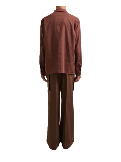 Specchiolla Overshirt brown Hevo Hevo | SPECCHIOLLA SCL725 1124BROWN